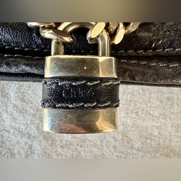 Vintage Chloe navy blue Paddington bag - Picture 4 of 16